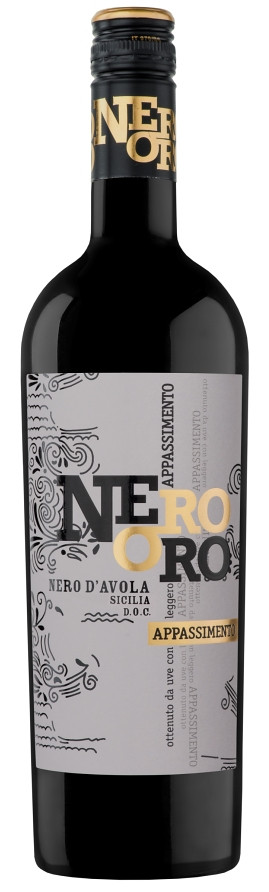 NERO ORO NERO D'AVOLA SICILIA DOC APPASSIMENTO