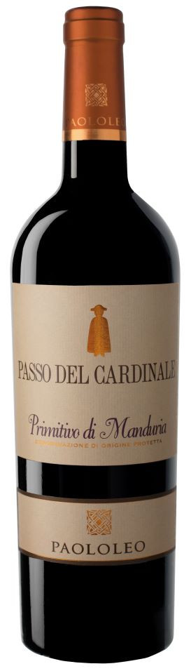 PAOLOLEO PASSO DEL CARDINALE PRIMITIVO DI MANDURIA DOP