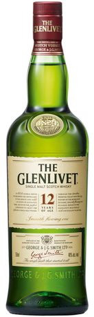 THE GLENLIVET 12 YEARS OF AGE 70CL