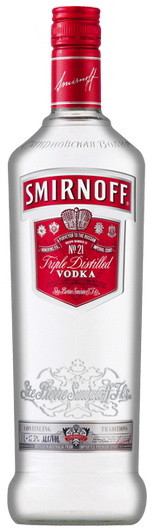 SMIRNOFF VODKA 1 LT